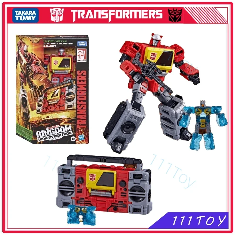 

In Stock Transformers War For Cybertron:WFC-K44 Voyager Autobot Blaster Anime Figures Robot Toys Action Figure Gifts Hobbies