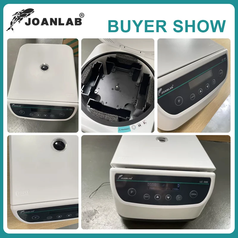 JOANLAB Microplate Centrifuge 500~2000rpm Digital Display Laboratory Centrifuge Rotor Suitable For 96-well 384 Well Plates