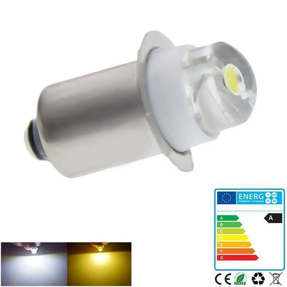 Lanterna LED Tocha Substituição da Lâmpada, Indicador de Parafuso, Porta Pequena, Camping Signal, E10 P13.5S, 3V Instrumento, 0.5W, 4.5V, 6V, X7M2