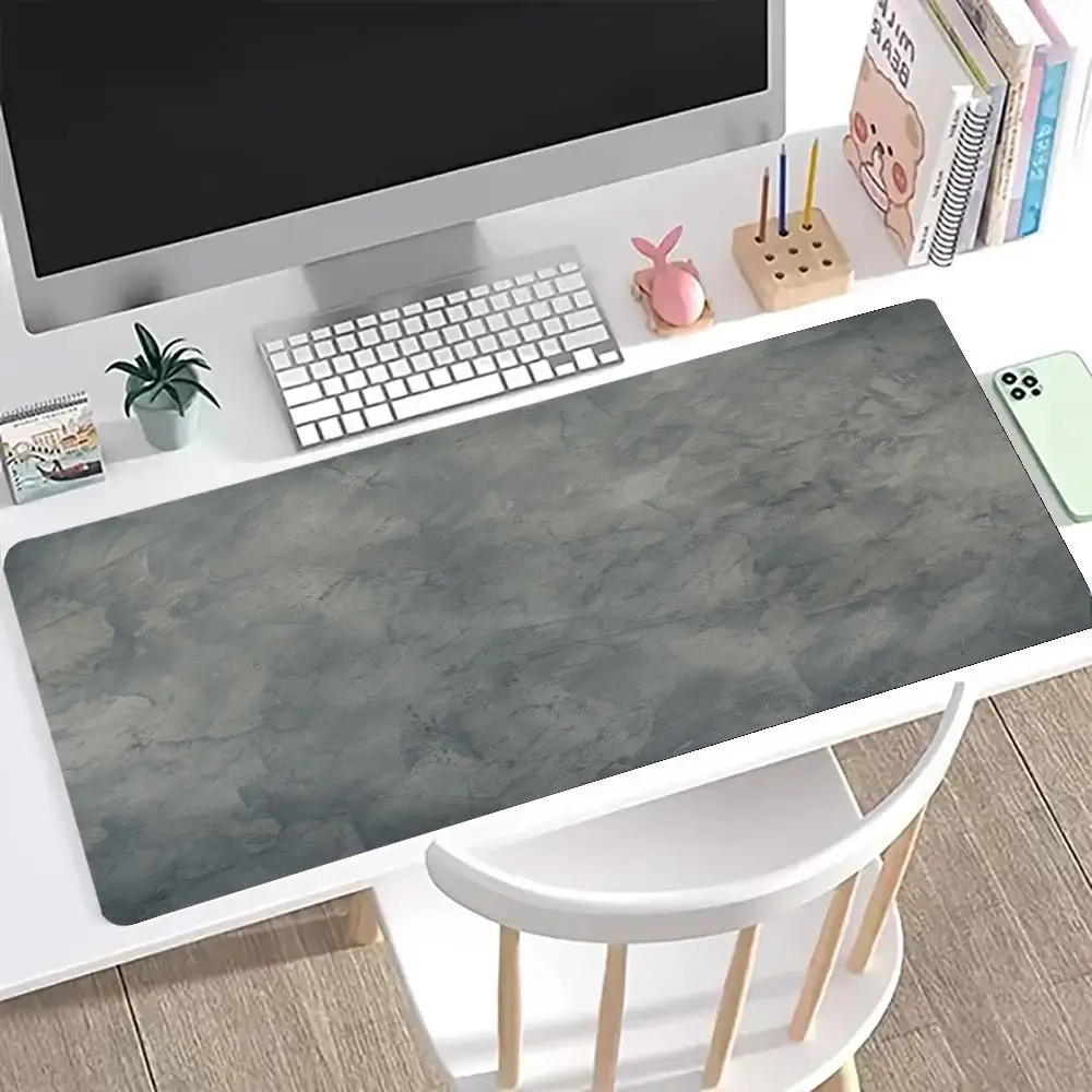 Venda quente cinza mouse pad 300x800 overlocked mousepad xl teclado de mesa almofada cinza série jogo tapete de mesa acessórios do computador