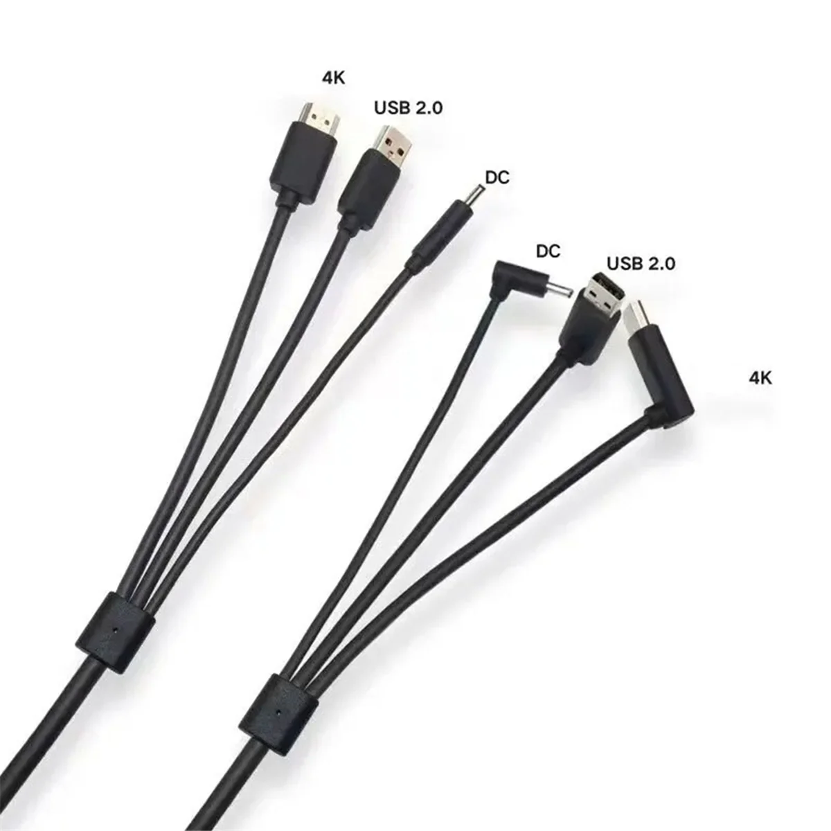 For 3-In-1 Accessories Replacement Cable -Compitable 5M, USB, Power VR Games