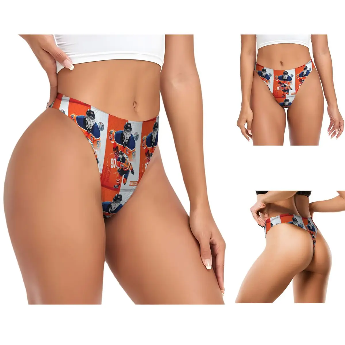 calcinhas-g-string-personalizadas-connor-mcdavid-respiraveis-confortaveis-e-elasticas-para-mulheres