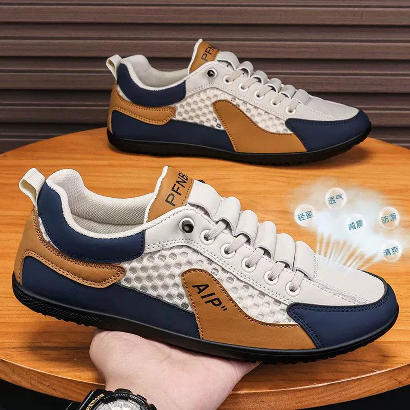 

Brand protection new men's lightweight non-slip breathable wear-resistant running sports fashion versatile casual shoes