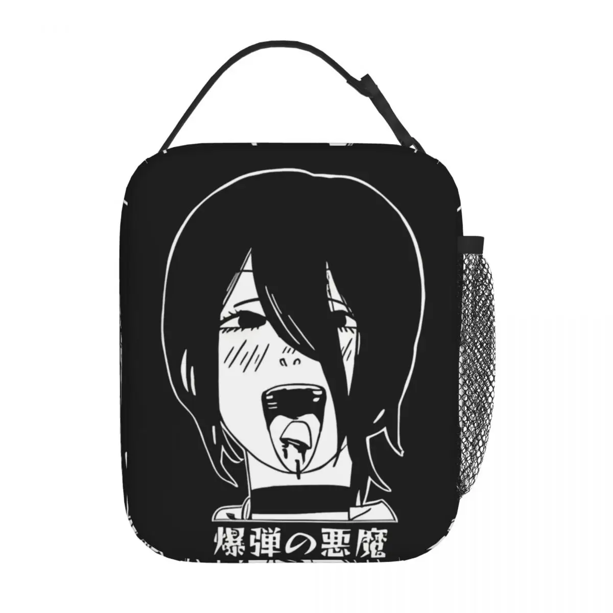 Chainsaw Man Reze Insulated Lunch Bag Thermal Bag  Lunch Container Anime Cartoon Leakproof Tote Lunch Box Food Bag School Travel