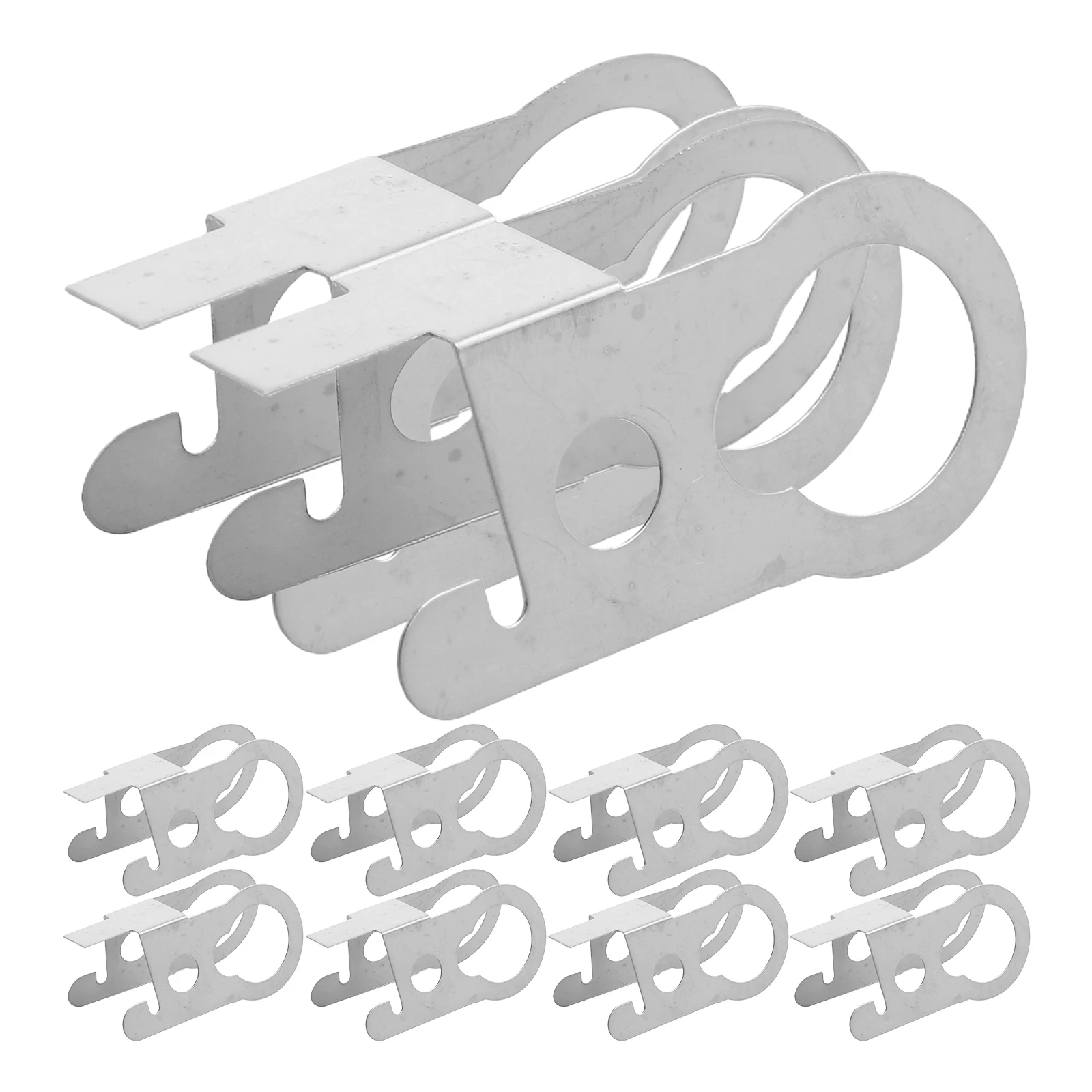 

10pcs Shaped Lamp Pear Shaped Lamp Clamps Tube Clamps Lightweight Compact Installation Design Heatings Pipe Support