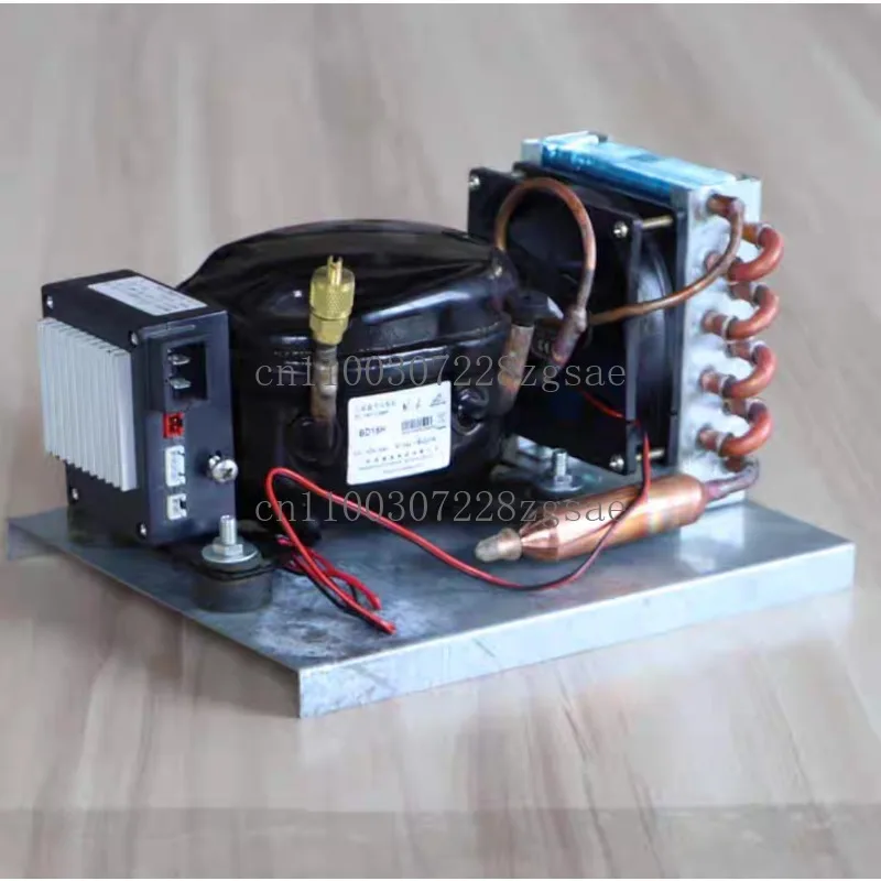 BD15HC DC Compressor Unit Vehicle Refrigerator Freezer Refrigeration Unit Condensing Unit DC12V24V/in stock