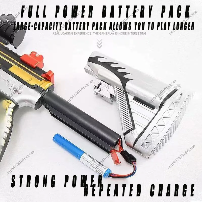 M416 مسدس لعبة كهربائي أوتوماتيكي جل رصاصة قنبلة متفجرة لعب الأطفال ألعاب خارجية بندقية قناص AirSoft الصبي بندقية رش سلاح