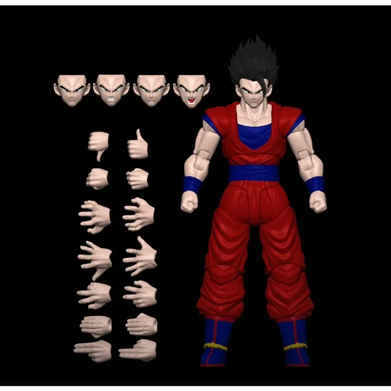 ما قبل البيع Tonsenarttoys 1/12 Goku God Gohan ضمادة/رئيس النحت ملحق حزمة عمل الشكل لعبة جمع هدية