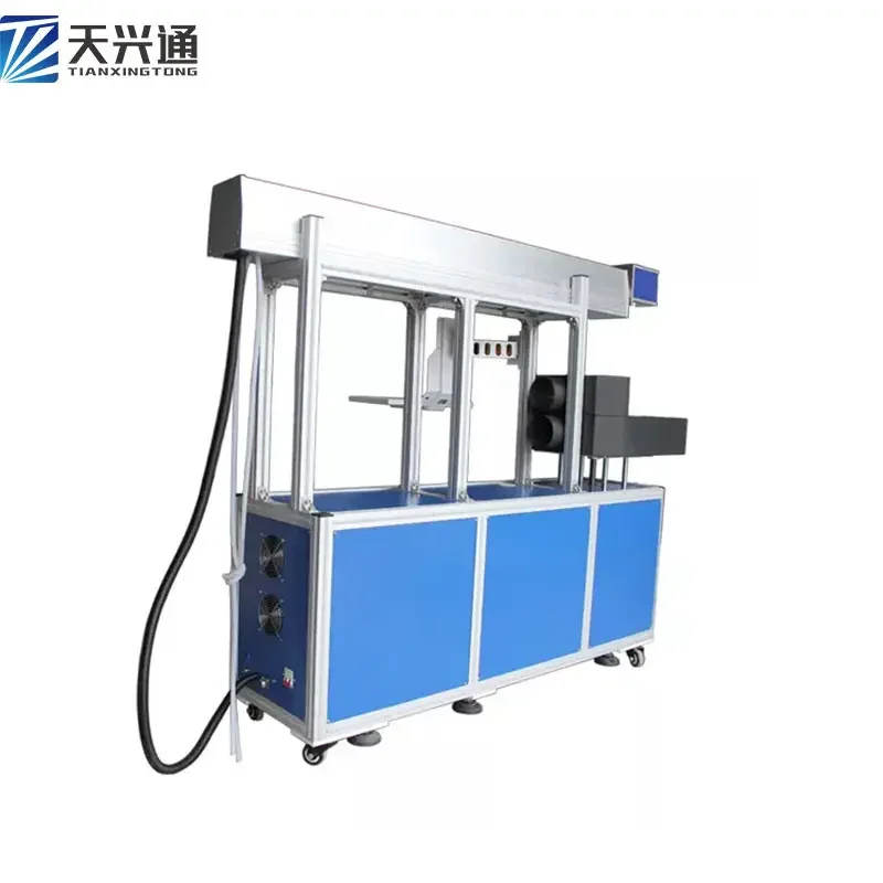 Manufacturers Directly Supply 3D Dynamic Co2 Laser Marking Machine Tea Paper Packaging Wooden Paper-cut Punch Engraving Machine