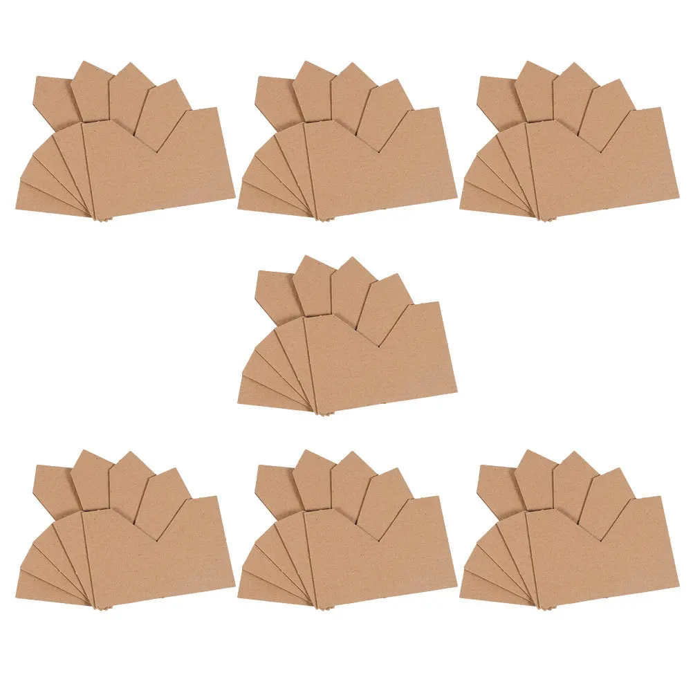 50pcs Corner Protectors Picture Frame Packaging Edge Protectors Kraft Paper Photo Frame Corner Guard Lightweight
