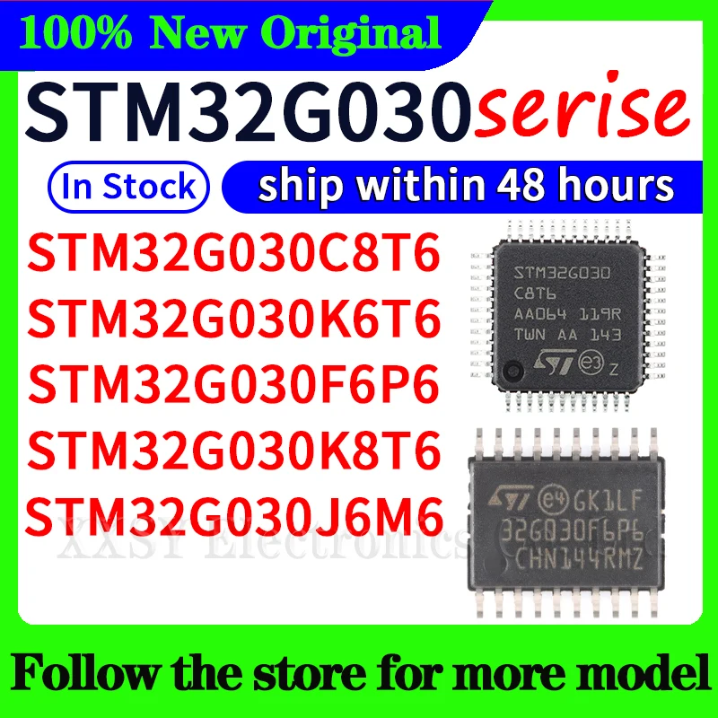 STM32G030C8T6 STM32G030K6T6 STM32G030F6P6 STM32G030K8T6 STM32G030J6M6 STM32G030F6P6TR High quality New
