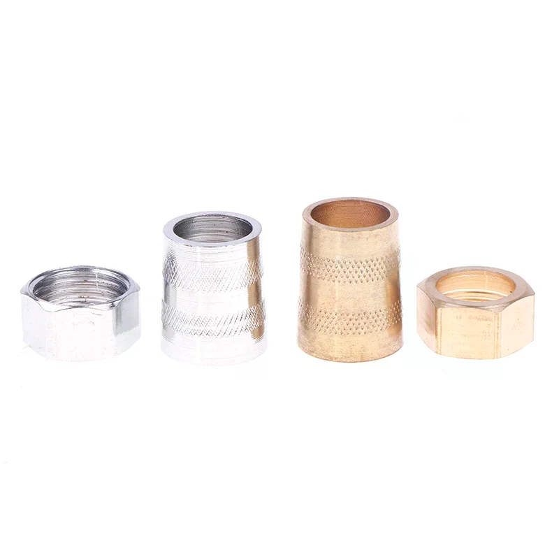 1pc Brand New Shower Hose Nut Connector Connection Water Inlet Pipe Interface Nut Nozzle Connector Screw Parts Accessories