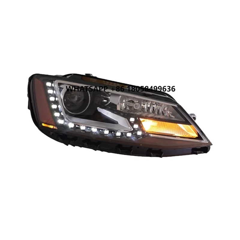 

For Jetta MK6 LED Headlight 2011 2017 Year Headlamp Upgrade VW Jetta Accessories VW Car Head Light Lamp Assembly
