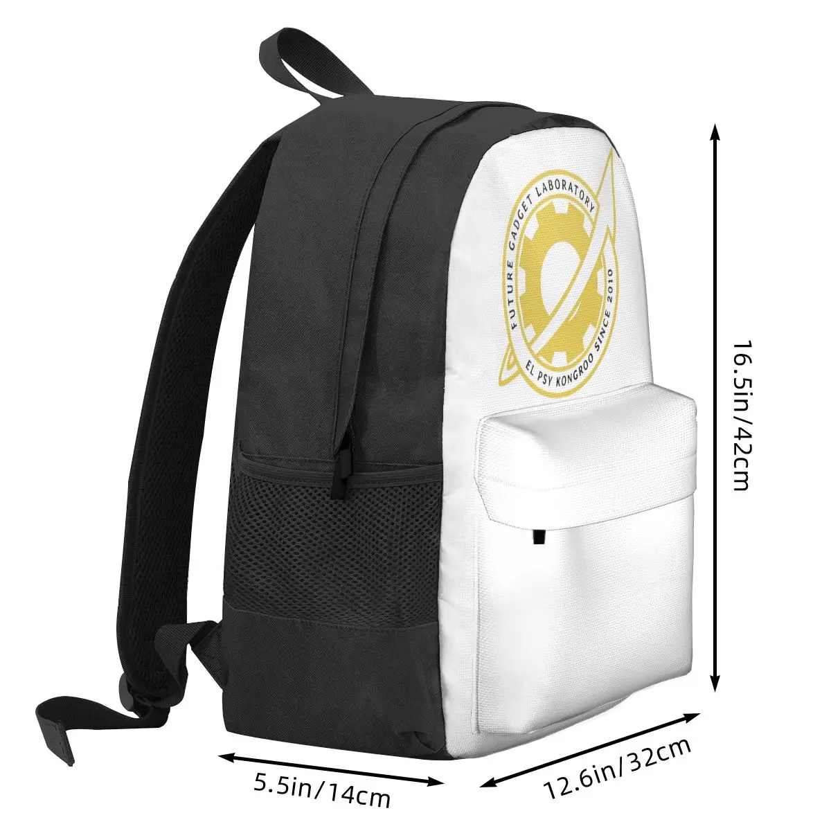 Future Gadget Laboratory Logo Backpack Hot Sale Daypack Large Capacity Children BookBag School Bag Shoulder Bags for Men Women