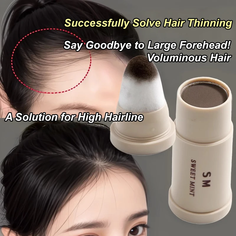 Gray Brown Hairline Dye Contour Stick Hairline Repairing Pen Waterproof Hair Root Edge Coverage Natural Eyebrow Filling Pencil