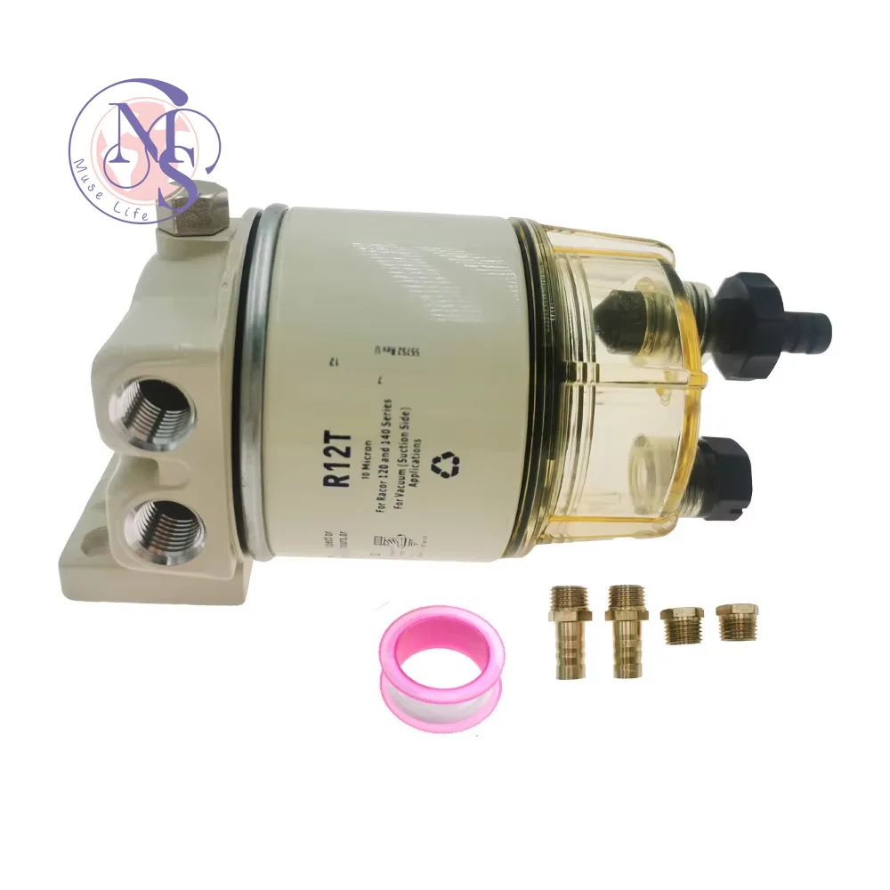 R12T oil-water separator assembly is suitable for speedboats, oil tankers, and small diesel engines