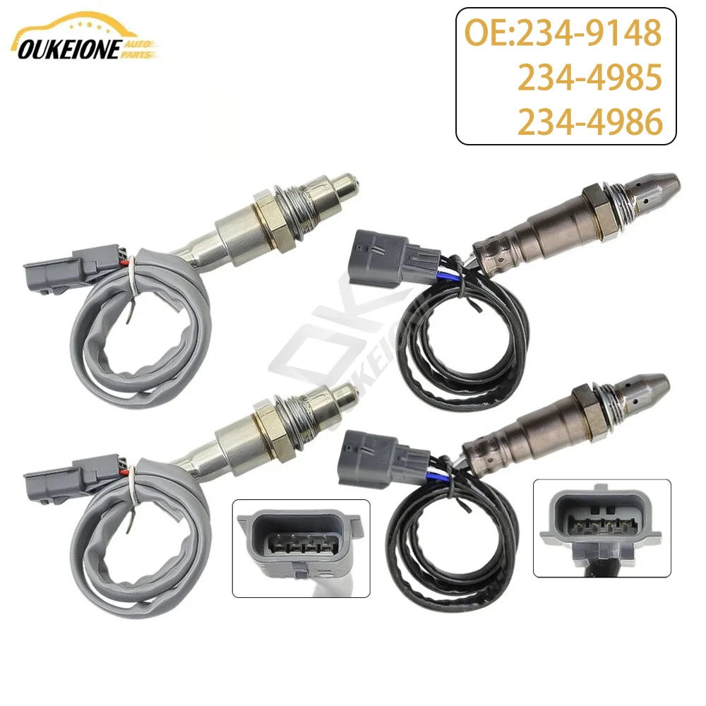 4Pcs Upstream Downstream Lambda Oxygen O2 Sensor for Nissan Altima Murano Pathfinder INFINITI QX60 3.5L 2015 2016 2017 2018