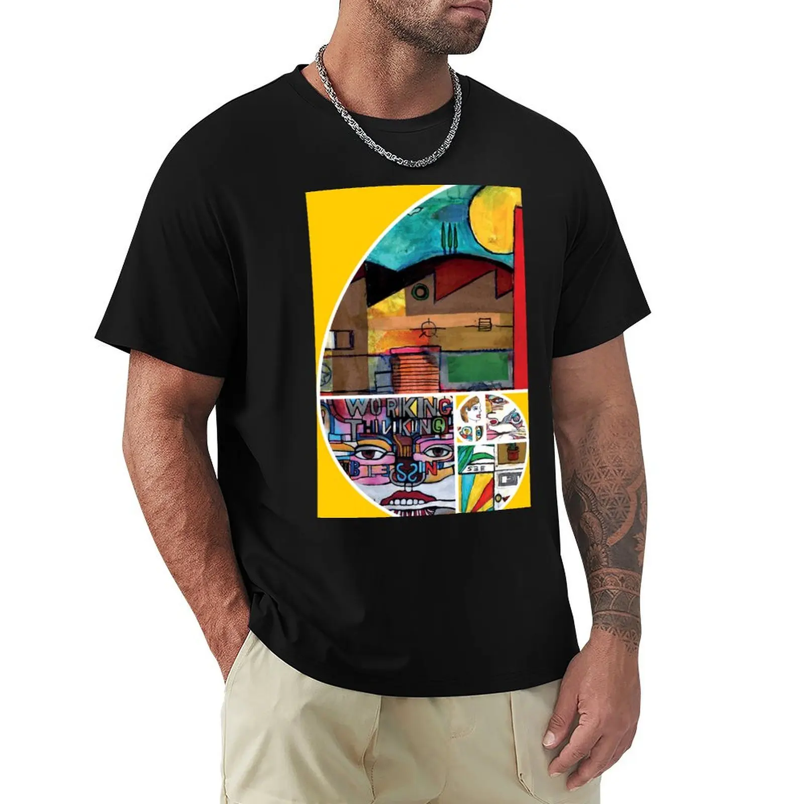 FRAGMENTS T-Shirt t shirts for man cotton soft T-Shirt