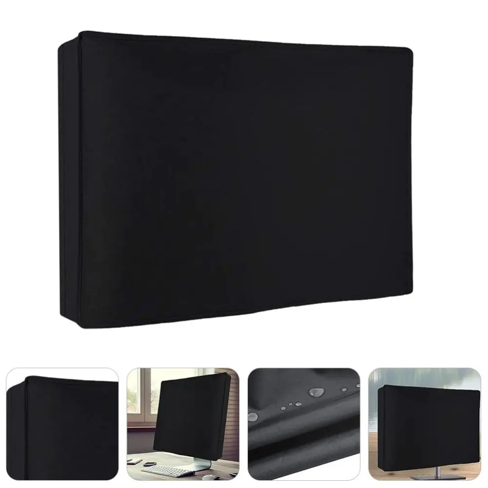 

Oxford Cloth Computer Monitor Dust Cover Dust Proof Anti-Wear Desktop Monitor Protective Durable Thicken Computer Monitor Sleeve