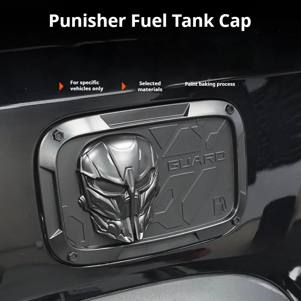 For 2026 Jetour T2 Traveller C‑DM Fuel Tank Charging Port Decal Black Warrior Exterior Mod 5/7 Seats