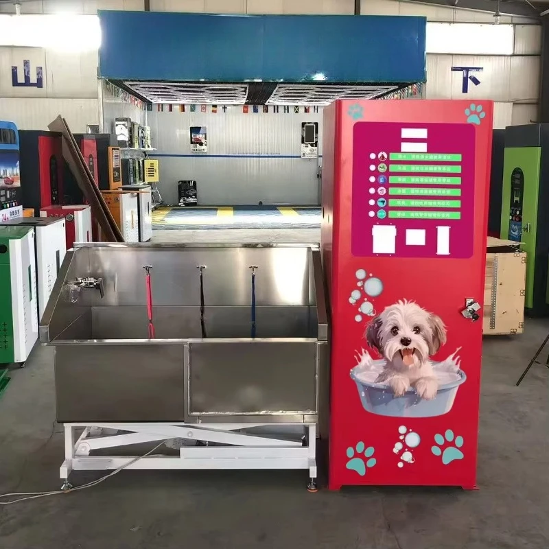 Customized 24-hour Self-service Pet Washing Machine Sterilization and Disinfection Shower Shampoo Unmanned Pet Bathing Equipment
