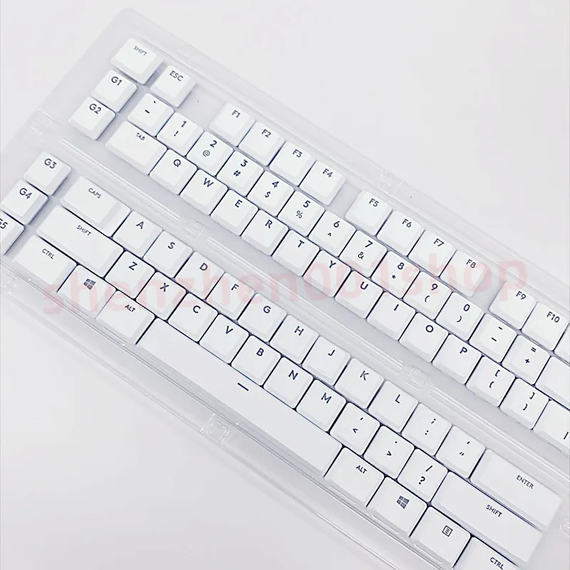 Replacement Tactile Switch 109pcs+2pcs keycaps 111keycaps USA UK for Logitech G913 G915 G813 G815 Mechanical Gaming Keyboard