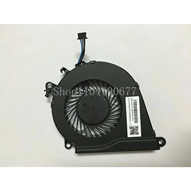 CPU cooling fan for HP Omen 15-ax 15-ax000 15-enjoyable 15-ax200 15-ax020ca 15-ax033dx 15-ax101tx 15-ax243dx 858970-001