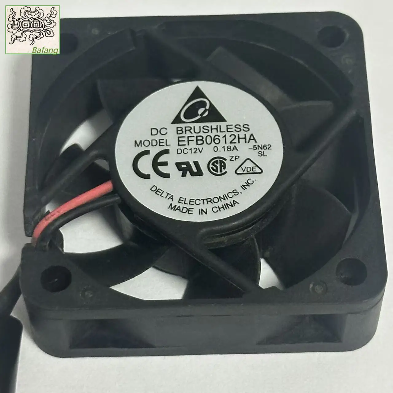 

Ltsf For Delta Electronics EFB0612HA DC 12V 0.18A 60x60x10mm 2-Wire Server Cooling Fan