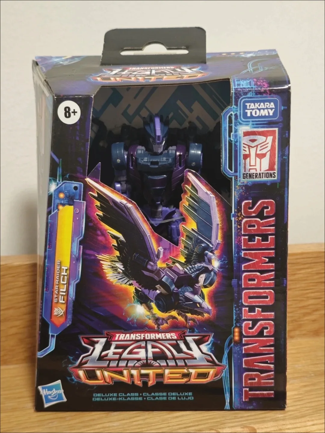 Hasbro – jouets classiques Transformers, Robots d'évolution Legacy, Star Raider Filch de luxe, Collection d'action, cadeau, en Stock