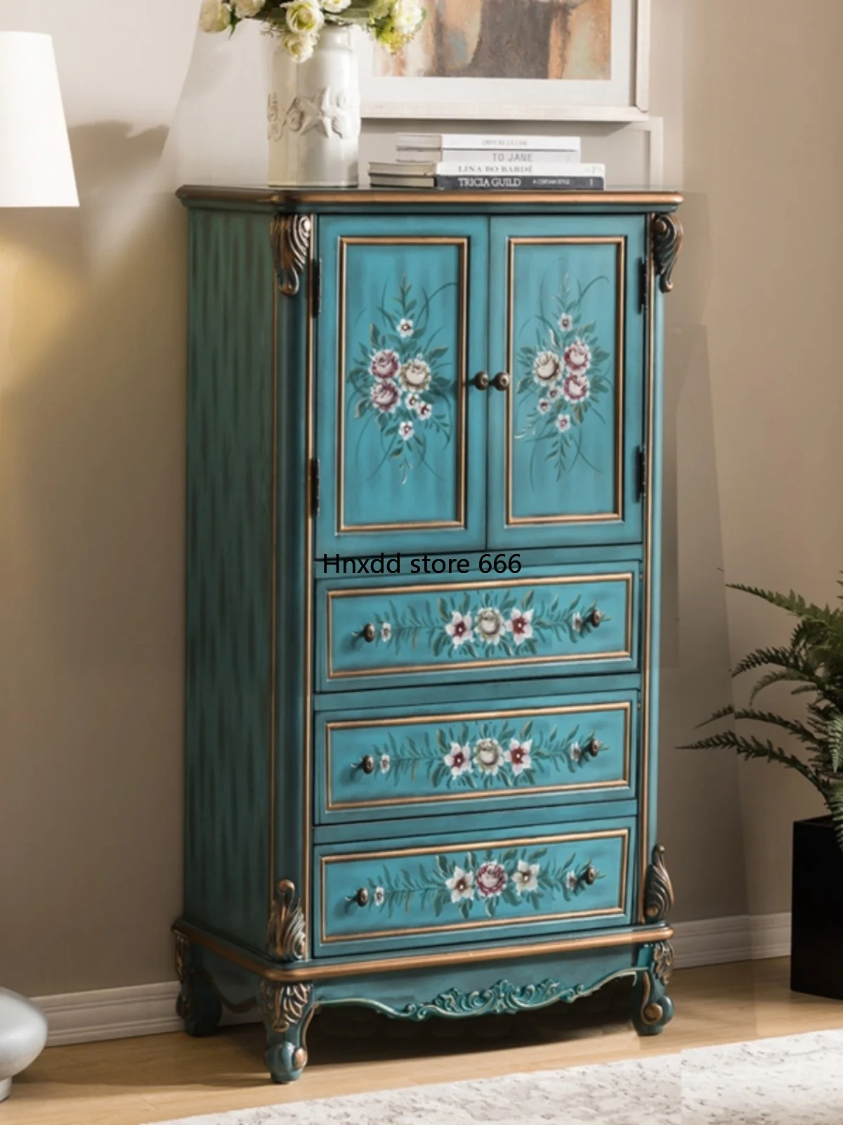 Mueble lateral de TV retro