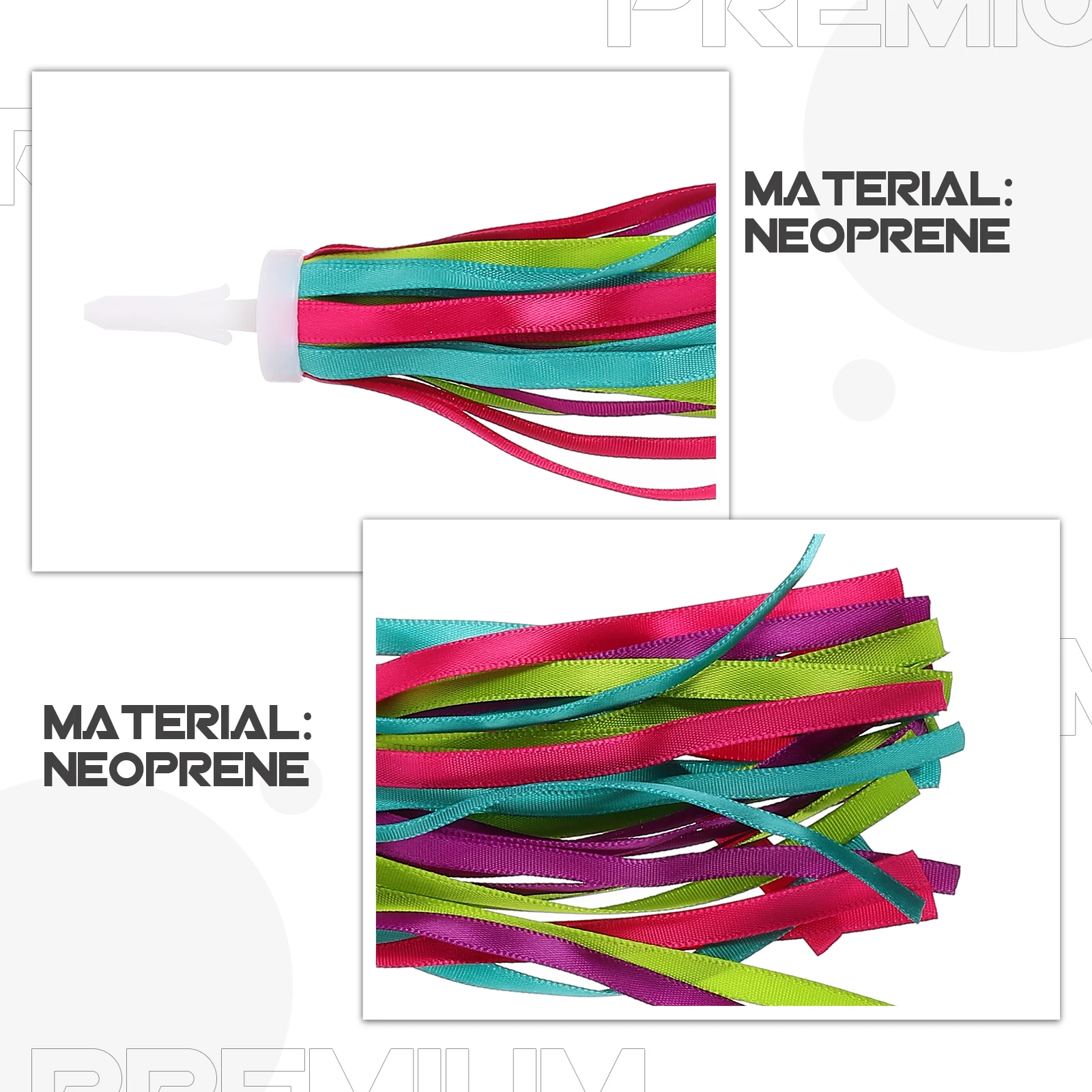 

3pcs Sparkly Streamers for Kids Bike Tricycle Scooter Decorative Bike Handlebar Streamers Ribbons Accessories