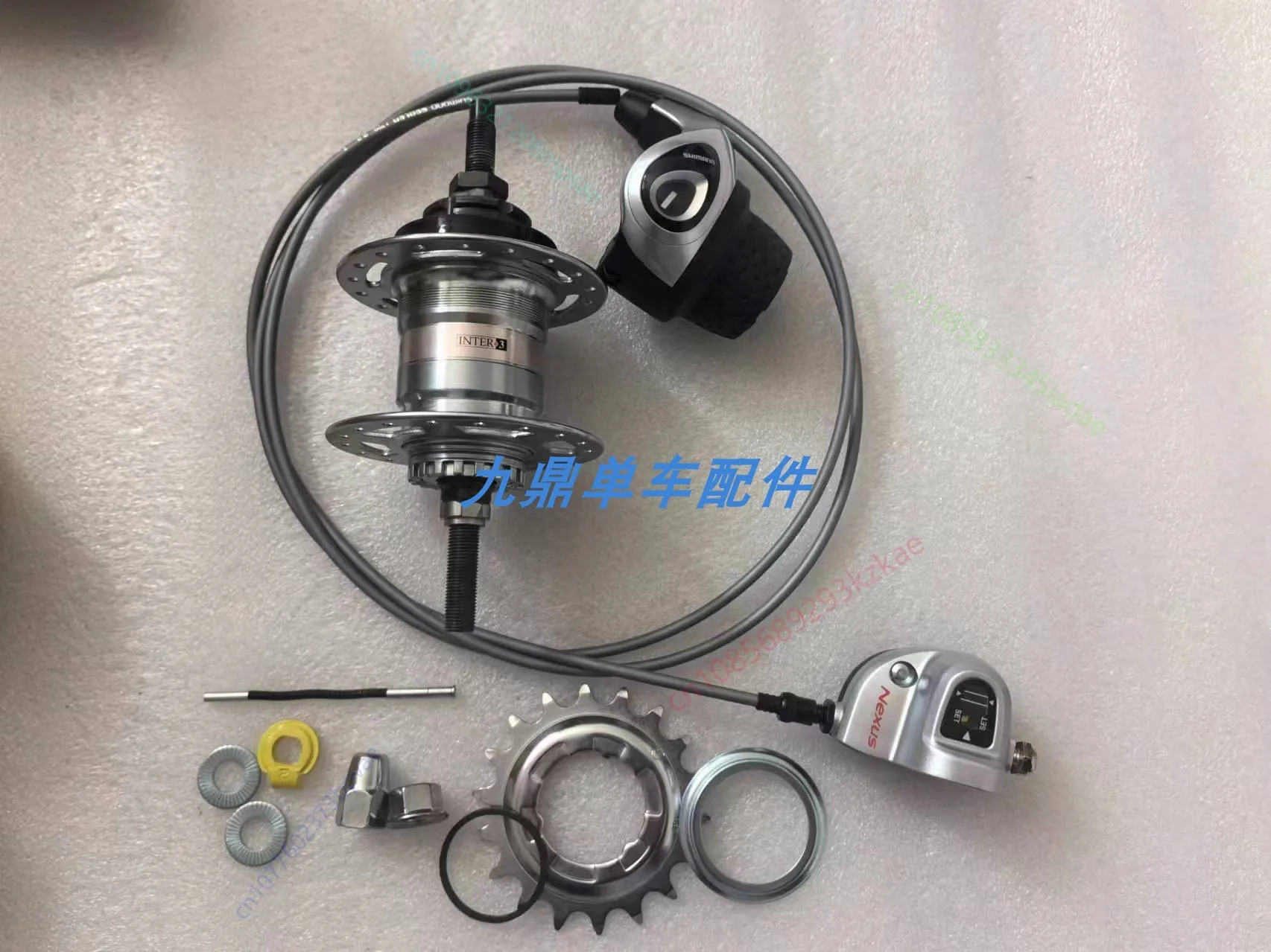 Suitable for SHIMANO genuine three-speed Hub transmission SG-3R40 rear axle 36/28 hole roller brake