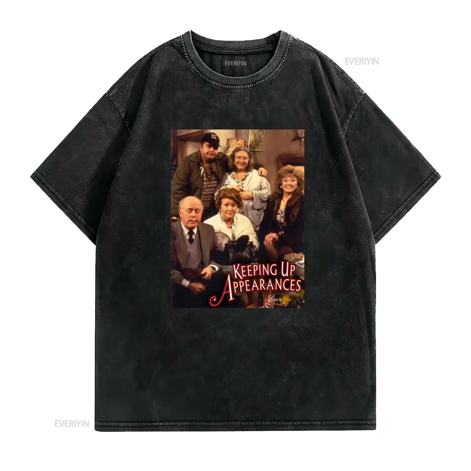 NEW KEEPING UP APPEARANCES T SHIRT tv show season 1 2 SMALL MEDIUM LARGE or XL vintage Washed Comfortable Slightly Breathable