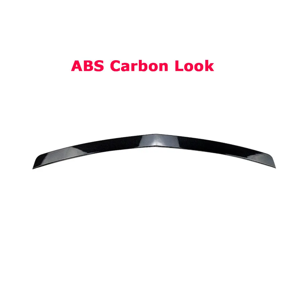 

ABS Carbon Look Rear Trunk Lip Spoiler For Mercedes Benz E Class W212 E200 E260 E63 AMG 2014-2016 Sedan 4 Door 2014-2016