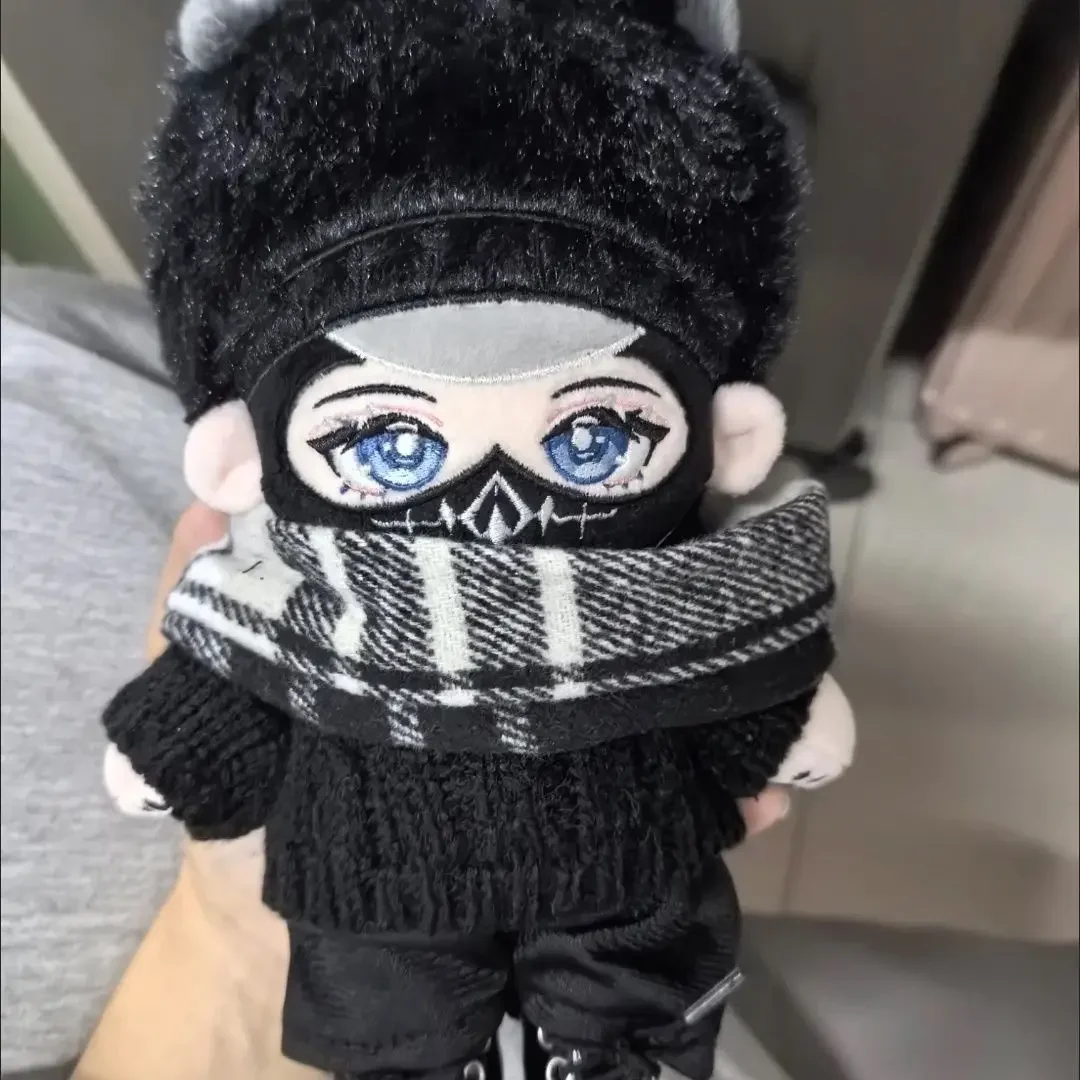 20cm Game Call of Duty Keegan Skull Military Tactical Cosplay Plush Doll Toy Character Cute Soft Stuffed Pillow Birthday Gift