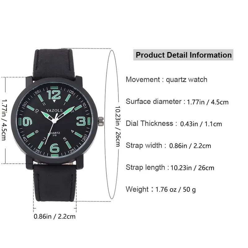Reloj de pulsera de cuarzo para hombre, cronógrafo deportivo de lujo, de negocios, con fecha y calendario, a la moda