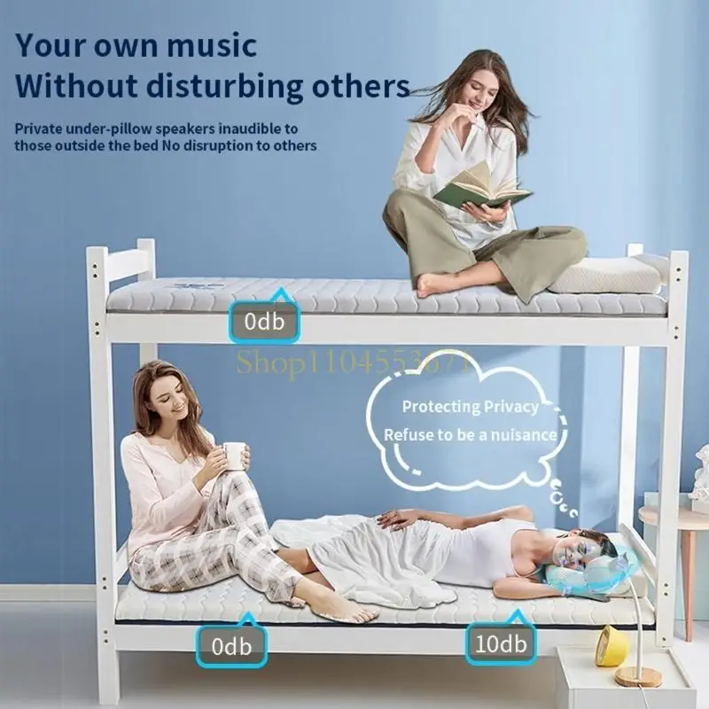 Best Seller Wireless Bluetooth-compatible Pillow Speaker For Relaxation Sleep Bone Conduct