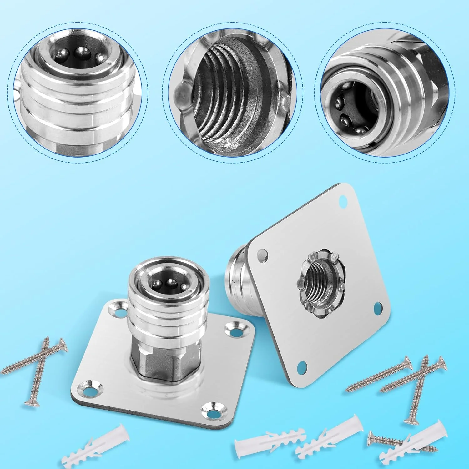 High Water Hanging Rack Wall Mount Pressure Cleaner Rack Washer Hanger Pressure Washer Wall Rack with Parts