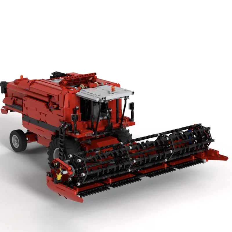 NEW 1:17 Large Combine Harvester 3465PCS Model Buiding Kit Block Self-locking Bricks Birthday Christmas Gift