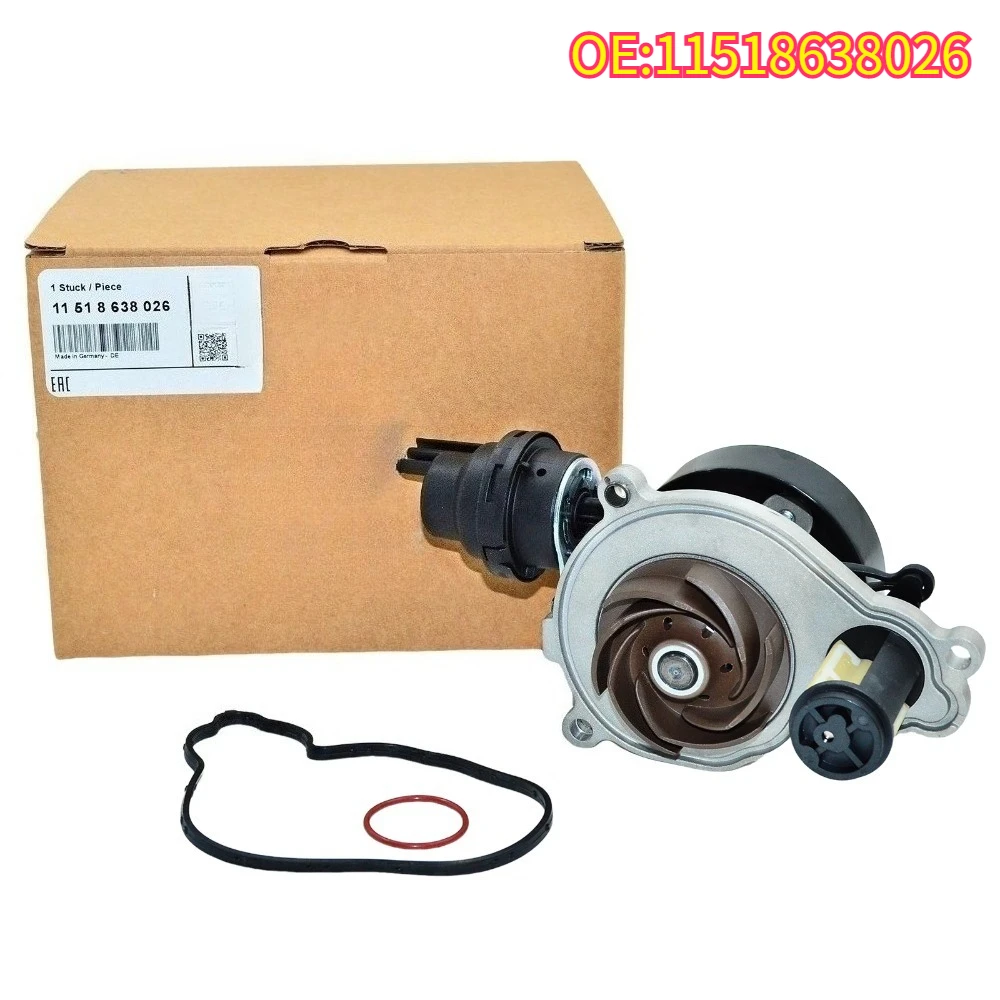 

High quality New For 11518638026 Car Coolant Water Pump Assembly BMW F22 F23 LCI F32 F33 420I 430I G20 320I G02 G01 X3 G30 520I