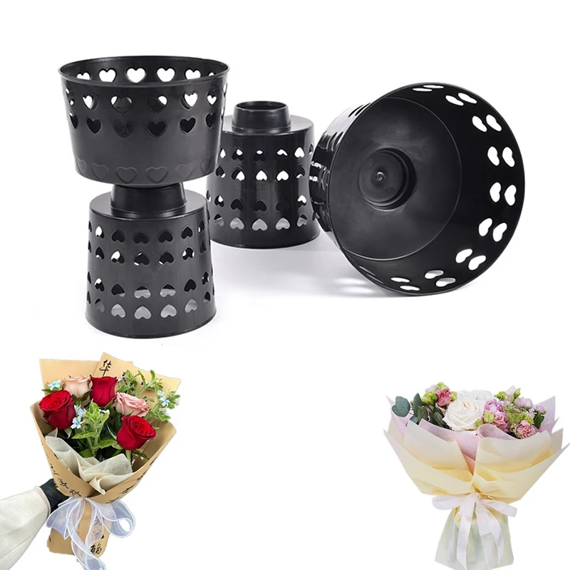

Arrangement Floral Supplies Plastic Flower Packaging Liner Plant Stand Stands Packing Material Fixing Bouquet Base