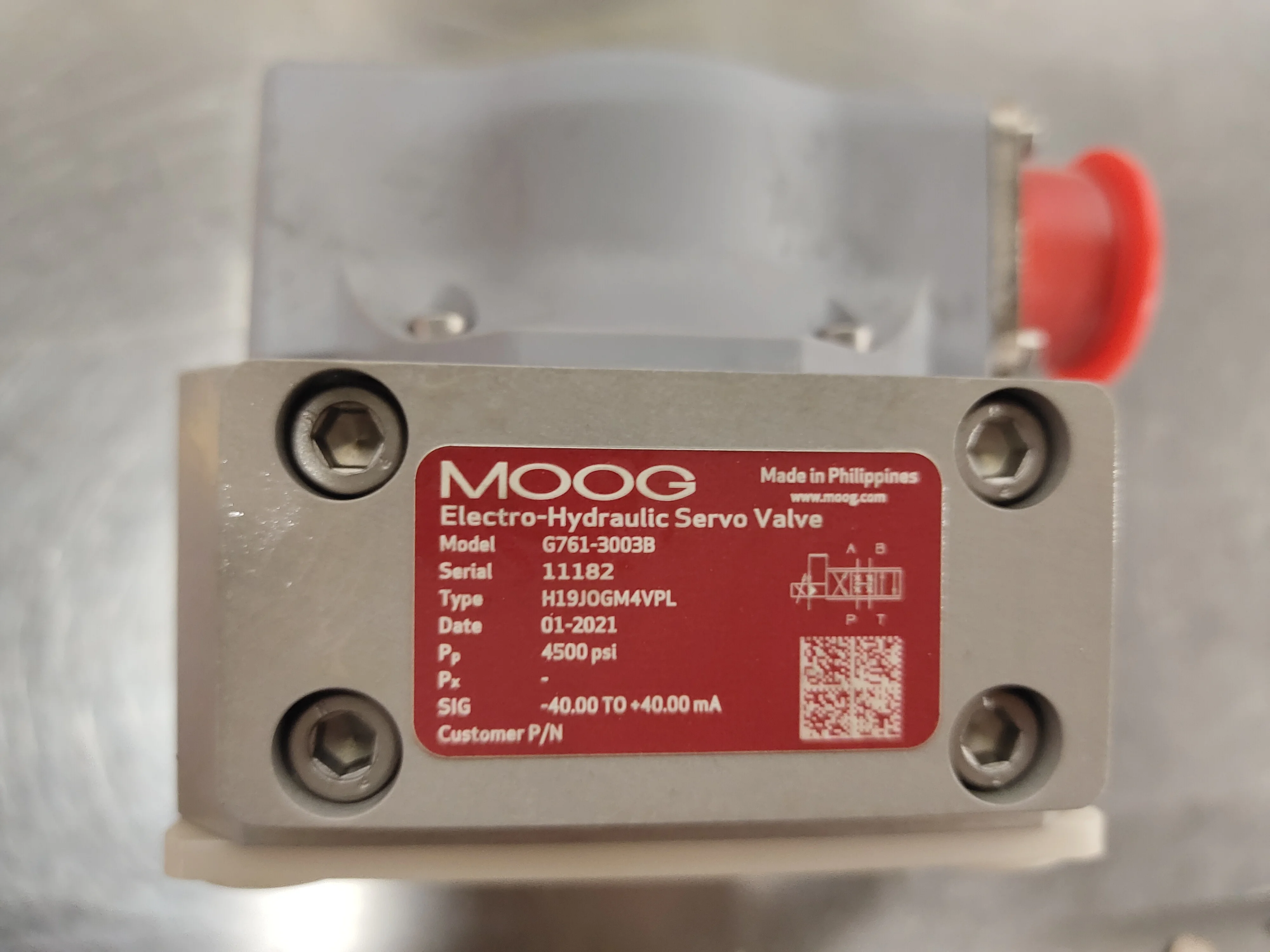 MOOG Servoventil G761-3003B