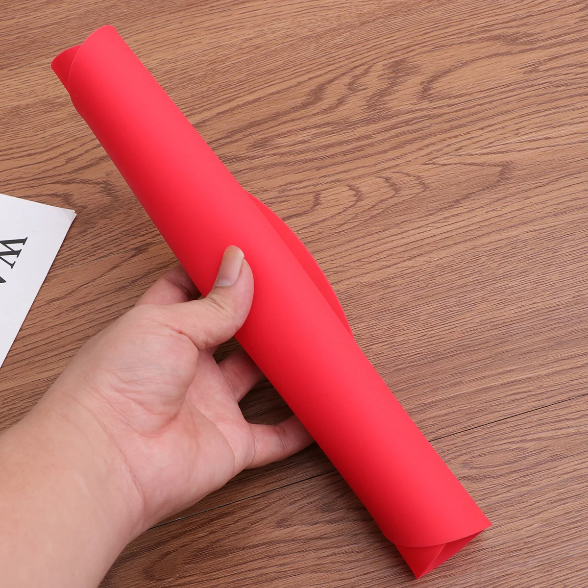 

2pcs Silicone 30Cm Heat Resistant Insulation Mat For Kitchen Insulation Pad Microwave Oven Red Pot Pad Coaster