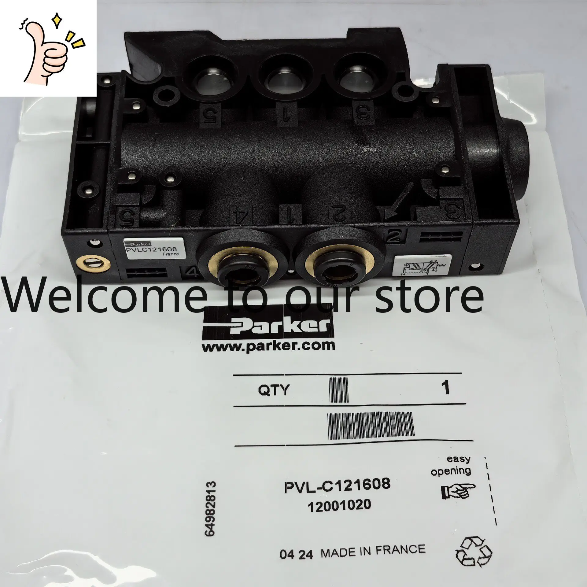 Parker Pneumatic Components PVLC121608