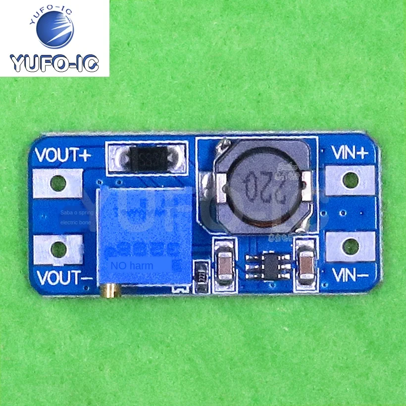 Free Ship 5pcs DC-DC Boost Module 2A Inverter Board Input 2-24V Output 5/9/12/-28V Adjustable 2577 New Style