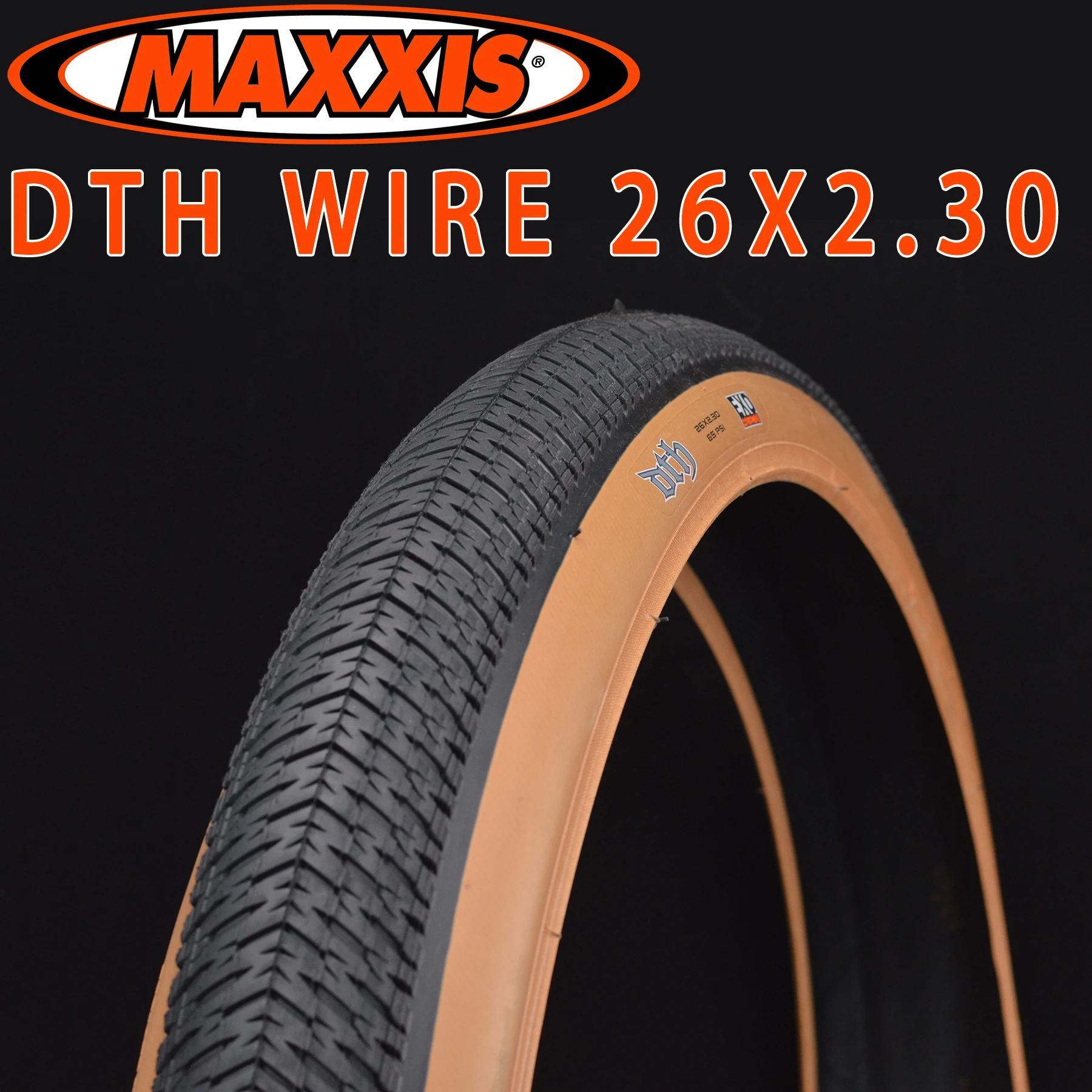 美品❗️ MAXXIS dth 26 2.3 2本セット MAXXIS（マキシス） 【メーカー純正品】【正規代理店品】 タイヤ DTH