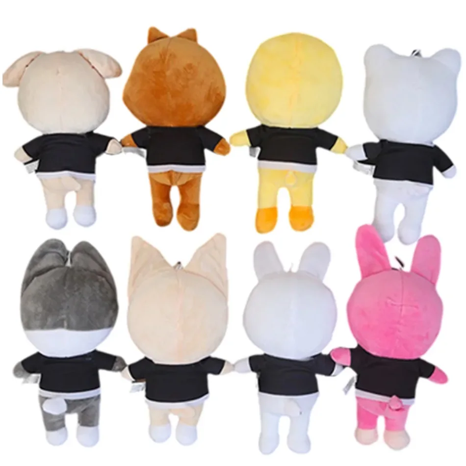 32 estilos 23cm juguete de peluche Kawaii Stray peluche de dibujos animados Animal relleno muñeca Kawaii compañero juguetes decoración de la habitación regalo para niños