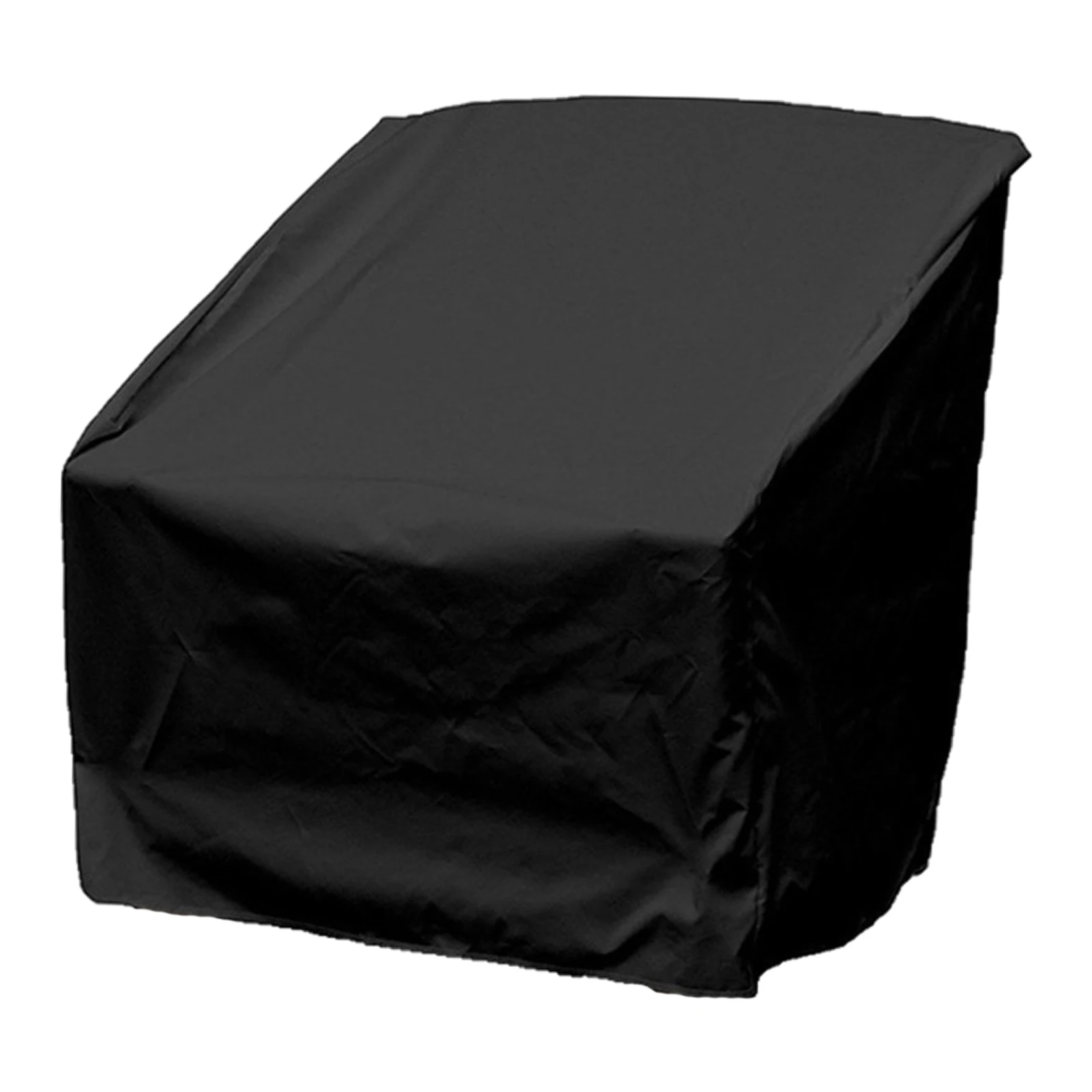 Stackable Chair Cover Rainproof Breathable PU Leather Outdoor Furniture Shield for Parties Weddings