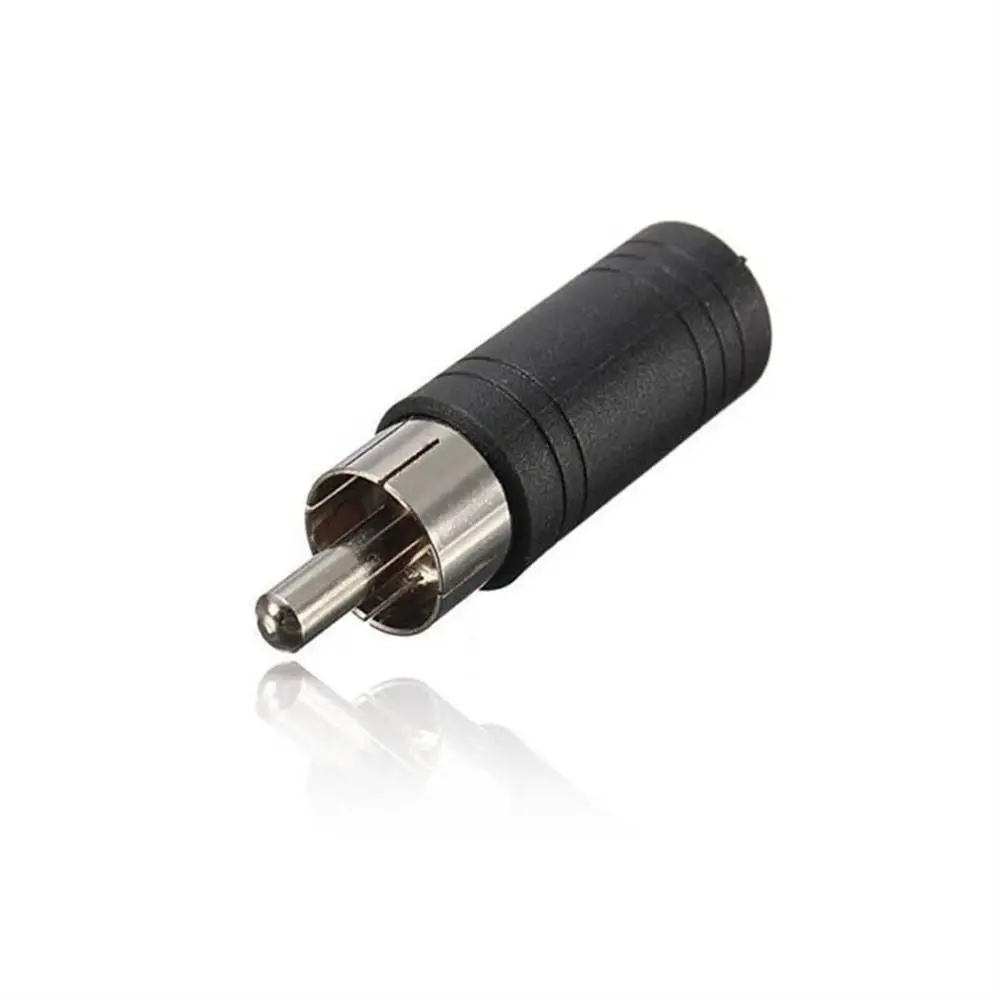 Terminal Plug Terminal Plug Black Red 3.5 mm to RCA Adapter 3.5mm Female Jack RCA to 3.5mm Adapter RCA Male Plug Audio Adapter