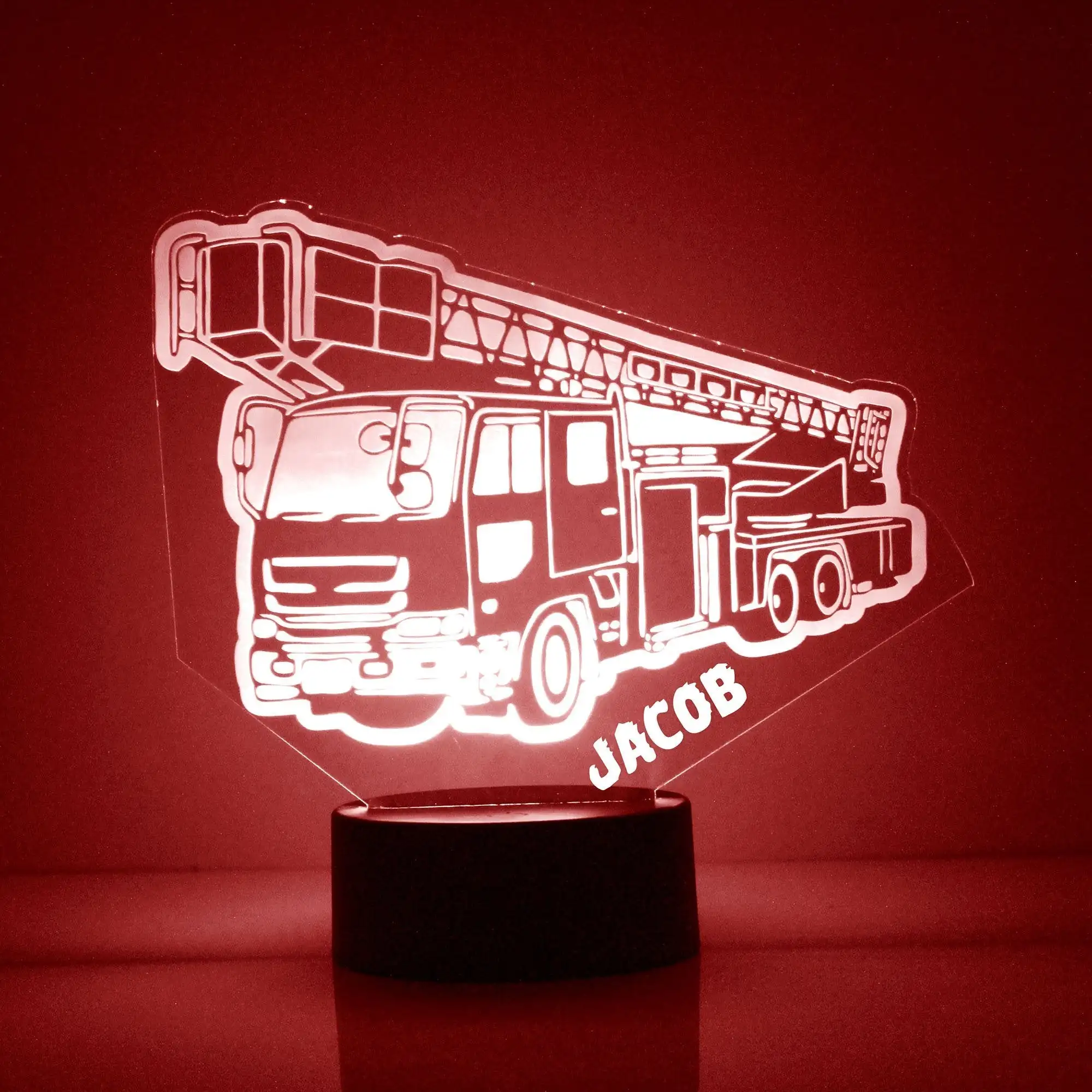 Personalized Car LED USB Night Light Custom Name Acrylic Lamp For Kids Boyfriend Children Bedroom Home Decoration Birthday Gift